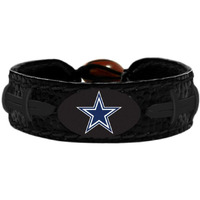Dallas Cowboys Bracelet Team Color Tonal Black Football CO