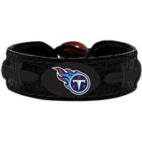 Tennessee Titans Bracelet Team Color Tonal Black Football CO