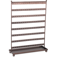 DII Earring Stand With Tray Bronze