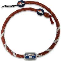 Denver Broncos Necklace Spiral Football Peyton Manning Design CO