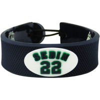 Vancouver Canucks Bracelet Team Color Jersey Daniel Sedin Design CO
