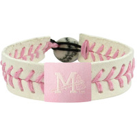 Mississippi Braves Bracelet Baseball Pink CO