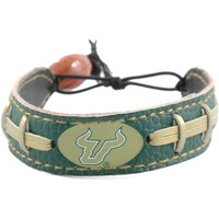 South Florida Bulls Bracelet Team Color Football CO