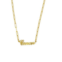 Annie Zodiac Chain Necklace