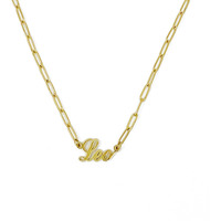 Annie Zodiac Chain Necklace