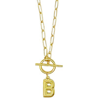 Modern Classic Initial Necklace