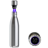 Aquaala UV Water Bottle With Temp Cap(D0102HAP1X7.)