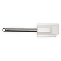 RSVP Intl Silicone Spatula, Large, White