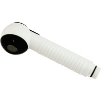 Kingston Brass KH7200 Soft Button Pull-Out Kitchen Faucet Sprayer, White