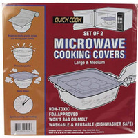 2PK MICROWAVE COOKING COV