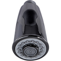 Kingston Brass KDH8500 2-Function Pull-Down Kitchen Faucet Sprayer, Black Stainless Steel