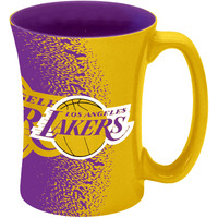 Los Angeles Lakers Coffee Mug 14oz Mocha Style