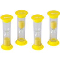 3 MINUTE SAND TIMERS MINI