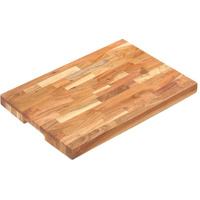 vidaXL Chopping Board 19.7"x13.8"x1.6" Solid Wood Acacia
