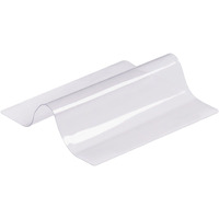 VEVOR Clear Table Cover Protector, 12" x 12"/305 x 305 mm Table Cover, 1.5 mm Thick PVC Plastic Tablecloth, Waterproof Desktop Protector for Writing Desk, Coffee Table, Dining Room Table