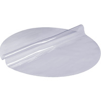 VEVOR Clear Table Cover Protector, 48 inch/1230 mm Round Table Cover, 1.5 mm Thick PVC Plastic Tablecloth, Waterproof Desktop Protector for Writing Desk, Coffee Table, Dining Room Table