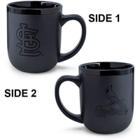 St. Louis Cardinals Coffee Mug 17oz Matte Black