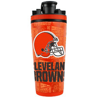 Cleveland Browns Ice Shaker 26oz Stainless Steel