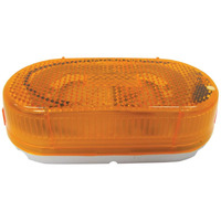 OVAL CLEARANCE LIGHT AMBE