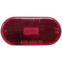 OVAL CLEARANCE LIGHT RED