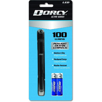 Dorcy 100 Lumen LED Inspection Penlight with Metal Clip, 41-1218
