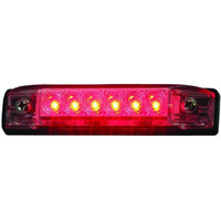 4' RED SLIM LINE LED