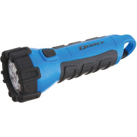 Dorcy 55 Lumen Floating Water Resistant LED Flashlight with Carabineer Clip, Blue (41-2514)