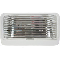 LED PORCH LIGHT BWHT CLR LENS