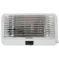 LED PRCH LITE W/SW BWHT C-LENS