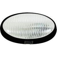 P-LIGHT OV W/SW  BLK BS  CLEAR