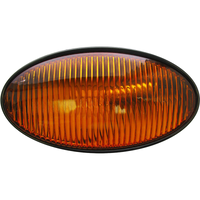 P-LIGHT OV W/O SW  BLK BS  AMB