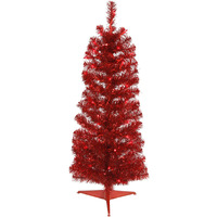 Vickerman 2' x 11" Red Pencil Tree Dural LED 35RD - B163325LED