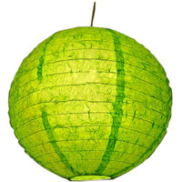 [Green] Chinese/Japanese Style Hanging lantern Decorative Paper Lantern 16"