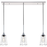 Auspice 3 light chrome Pendant