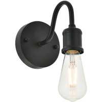 Serif 1 light black Wall Sconce