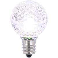 Vickerman G30 Faceted LED PureWht Bulb E12 25/Box - XLEDG3P-25
