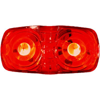 LED M/C RECT DBL BULLS-EYE 4'X2'