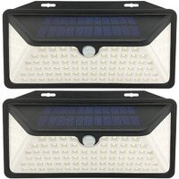 Solar Powered Led Wall Light 2 Pack