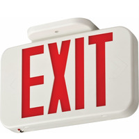EXIT SIGN LED WH 1W (Pack of 1)