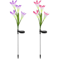 2Pcs Solar Garden Lights Outdoor - Solarek_2PcsFlowerLight_GPCT1963