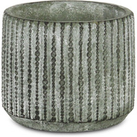 Arianthe Orb Patterned Cement Pot - Medium