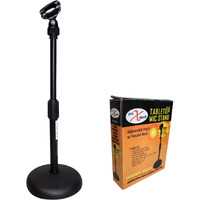ProX T-MIC02 Desktop Microphone Stand with 6" Round Base