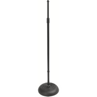 Quarter-Turn Round Base Microphone Stand