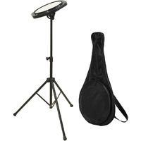 Drum Practice Pad with Stand & Bag