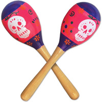 Day Of The Dead Maracas