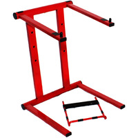 ProX T-LPS600R RED Foldable Portable Laptop Stand W/Adjustable Shelf