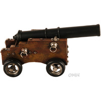 Handmade Warship Cannon Model