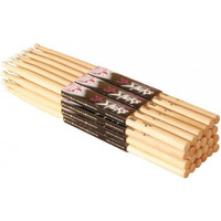 Hickory Drum Sticks (5B, Wood Tip, 12pr)