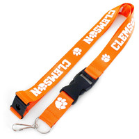 Clemson Tigers Lanyard Team Orange