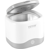 VEVOR Ultrasonic Cleaner, 45kHz Ultrasonic Cleaner for Denture Cleaner, Retainer Cleaner, Mouth Guard Cleaner, Night Guard Cleaner, Retainer Cleaner Machine with 200ML Dental Cleaning Pod